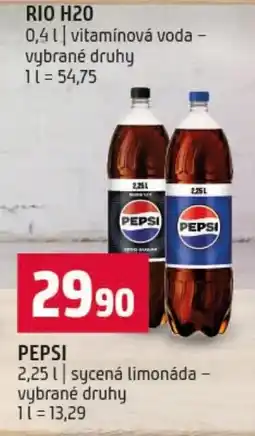 Terno Pepsi sycená limonáda nabídka