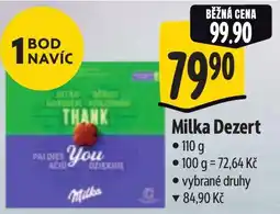 Albert Milka Dezert nabídka