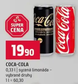 Terno Coca-Cola sycená limonáda nabídka