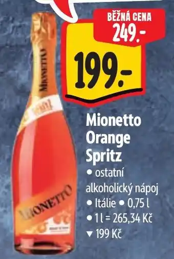 Albert Mionetto Orange Spritz nabídka