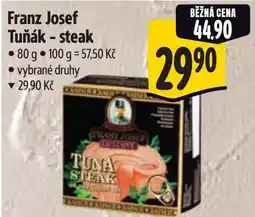 Albert Franz Josef tuňák - steak nabídka