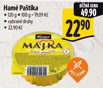 Albert Hamé Paštika nabídka