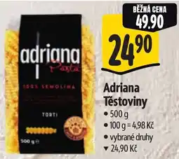 Albert Adriana Těstoviny nabídka