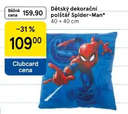 Tesco Spider-Man* Dětský dekorační polštář nabídka
