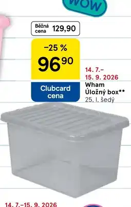 Tesco Wham úložný box nabídka