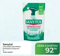 Tamda Foods Sanytol univerzální dezinfekce Eukalyptus Doypack nabídka