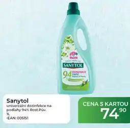 Tamda Foods Sanytol univerzální dezinfekce na podlahy nabídka