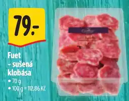 Albert Fuet - sušená klobása nabídka
