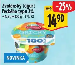 Albert Zvolenský Jogurt řeckého typu 2% nabídka