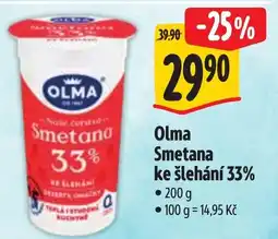 Albert Olma Smetana ke šlehání 33% nabídka