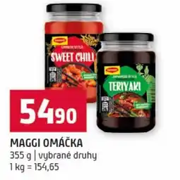 Terno Maggi omáčka nabídka