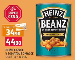 Terno Heinz fazole v tomatové omáčce nabídka