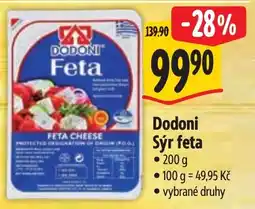 Albert Dodoni sýr feta nabídka