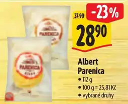Albert Albert PARENICA nabídka