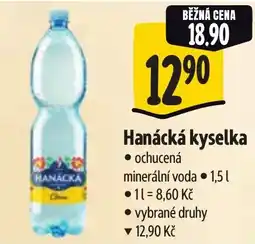 Albert Hanácká kyselka nabídka