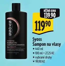 Albert Syoss šampon na vlasy nabídka