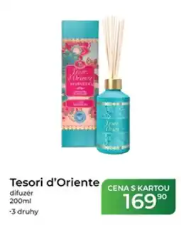 Tamda Foods Tesori d'Oriente difuzér nabídka