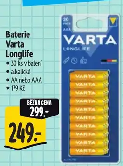 Albert Varta baterie nabídka