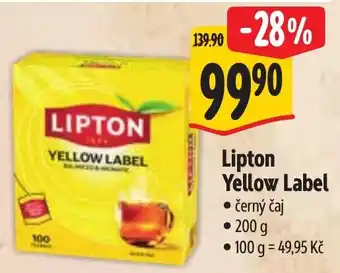 Albert Lipton Yellow Label nabídka