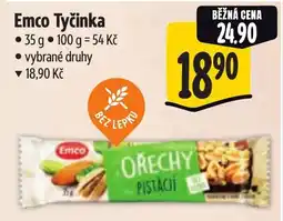 Albert Emco tyčinka ořechy pistácii nabídka