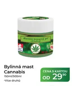 Tamda Foods Cannabis Bylinná mast nabídka