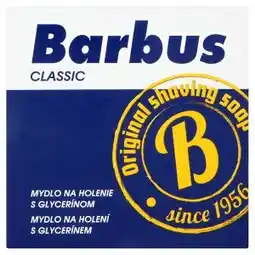 Ráj drogerie Barbus Classic mýdlo na holení s glycerinem 150g nabídka