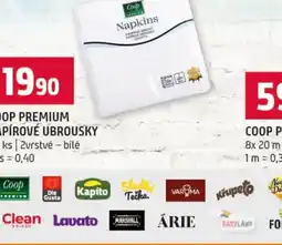 Terno Coop Premium papírové ubrousky nabídka