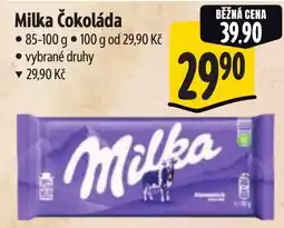 Albert Milka Čokoláda nabídka