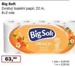 Ráj drogerie Big Soft 8+2 role nabídka