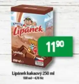 Brněnka Lipánek kakaový nabídka