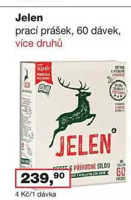 Ráj drogerie Jelen 60 dávek nabídka