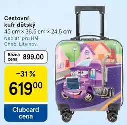 Tesco Cestovní kufr dětský nabídka