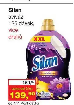 Ráj drogerie Silan aviváž, 126 dávek nabídka