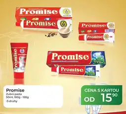 Tamda Foods Promise zubní pasta nabídka