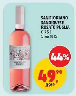 Penny Market SAN FLORIANO SANGIOVESE ROSATO PUGLIA nabídka