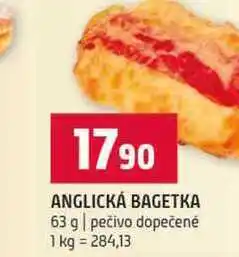 Terno ANGLICKÁ BAGETKA 63 g pečivo dopečené nabídka