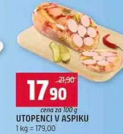 Terno UTOPENCI V ASPIKU nabídka