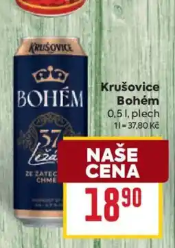 Billa Krušovice Bohém nabídka