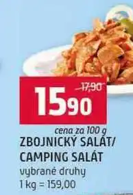 Terno ZBOJNICKÝ SALÁT CAMPING SALÁT vybrané druhy nabídka