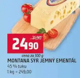 Terno MONTANA SÝR JEMNÝ EMENTÁL 45% tuku nabídka