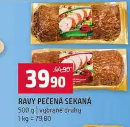 Terno RAVY PEČENÁ SEKANÁ 500 g vybrané druhy nabídka