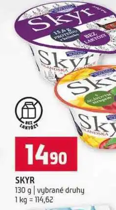 Terno SKYR 130 g vybrané druhy nabídka