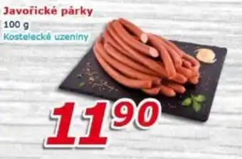 Kostelecké uzeniny Javořické párky