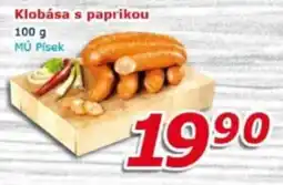 ESO MARKET MÚ Písek klobása s paprikou nabídka