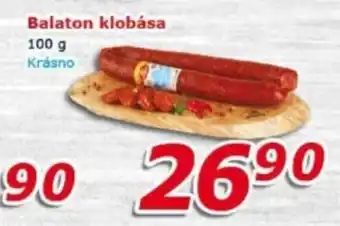 ESO MARKET Balaton klobása nabídka