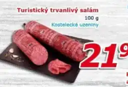 ESO MARKET Kostelecké uzeniny turistický trvanlivý salám nabídka
