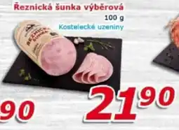 ESO MARKET Kostelecké uzeniny řeznická šunka výběrová nabídka