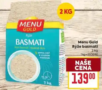 Billa Menu Gold Rýže basmati nabídka