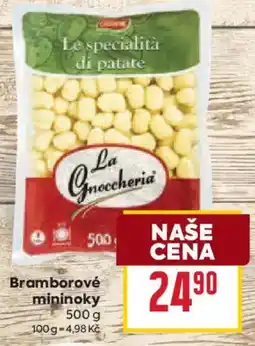 Billa La Gnoccheria bramborové mininoky nabídka