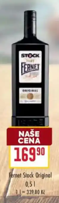 Billa Fernet Stock Original nabídka